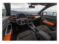 Audi Q3 (2019) - Изготовление лекала для салона авто. Продажа лекал (выкройки) в электроном виде на авто. Нарезка лекал на антигравийной пленке (выкройка) на авто.
