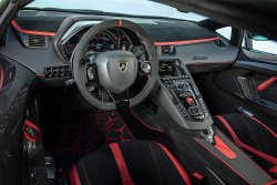 Lamborghini Aventador (2018) интерьер - Изготовление лекала для салона авто. Продажа лекал (выкройки) в электроном виде на авто. Нарезка лекал на антигравийной пленке (выкройка) на авто.