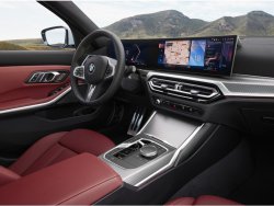 BMW 3 series (2022) - Изготовление лекала для салона авто. Продажа лекал (выкройки) в электроном виде на авто. Нарезка лекал на антигравийной пленке (выкройка) на авто.