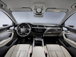 Audi e-tron (2020) - Изготовление лекала для салона авто. Продажа лекал (выкройки) в электроном виде на авто. Нарезка лекал на антигравийной пленке (выкройка) на авто.