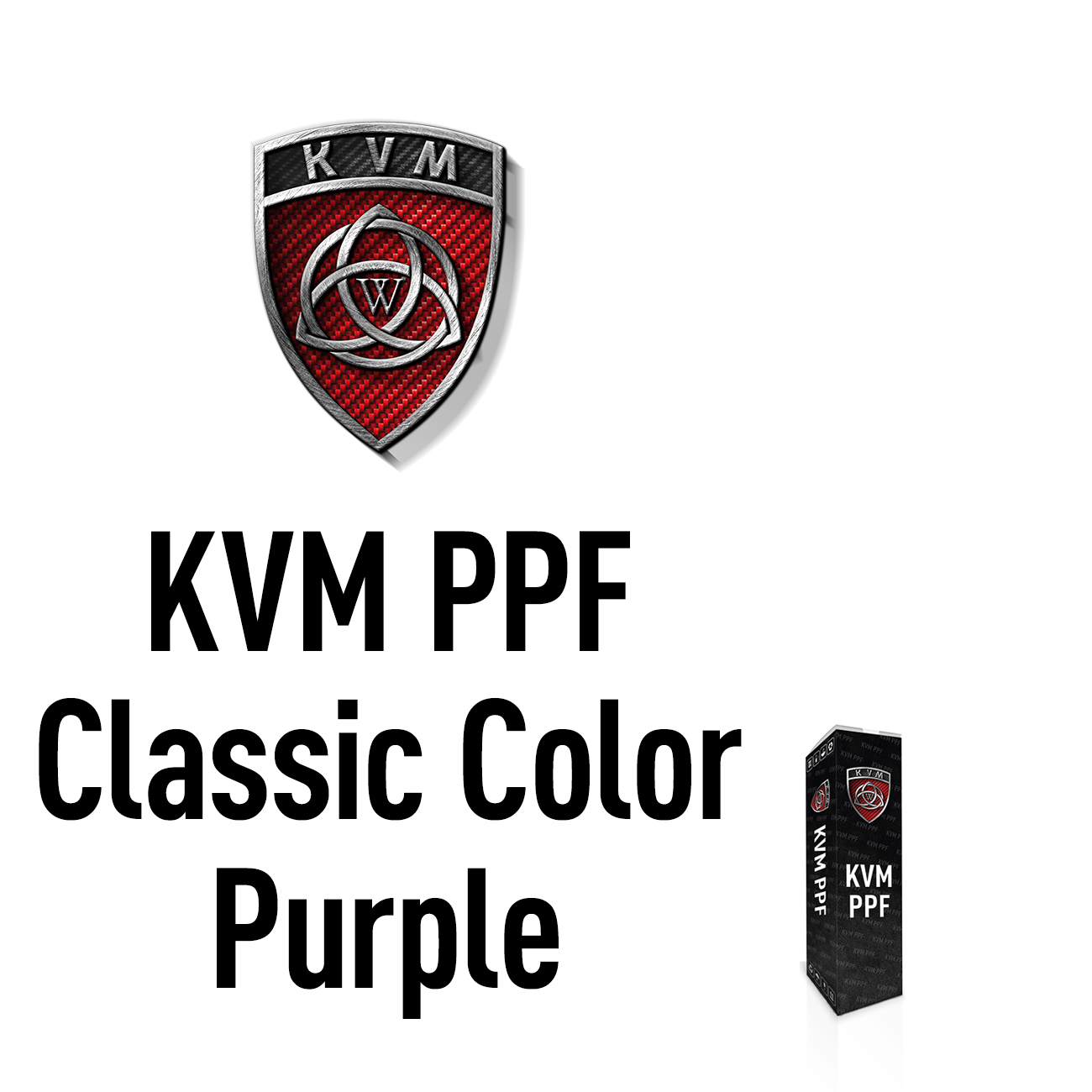 Пленка KVM Classic PPF Purple (Фиолетовый) 0,30 для фар