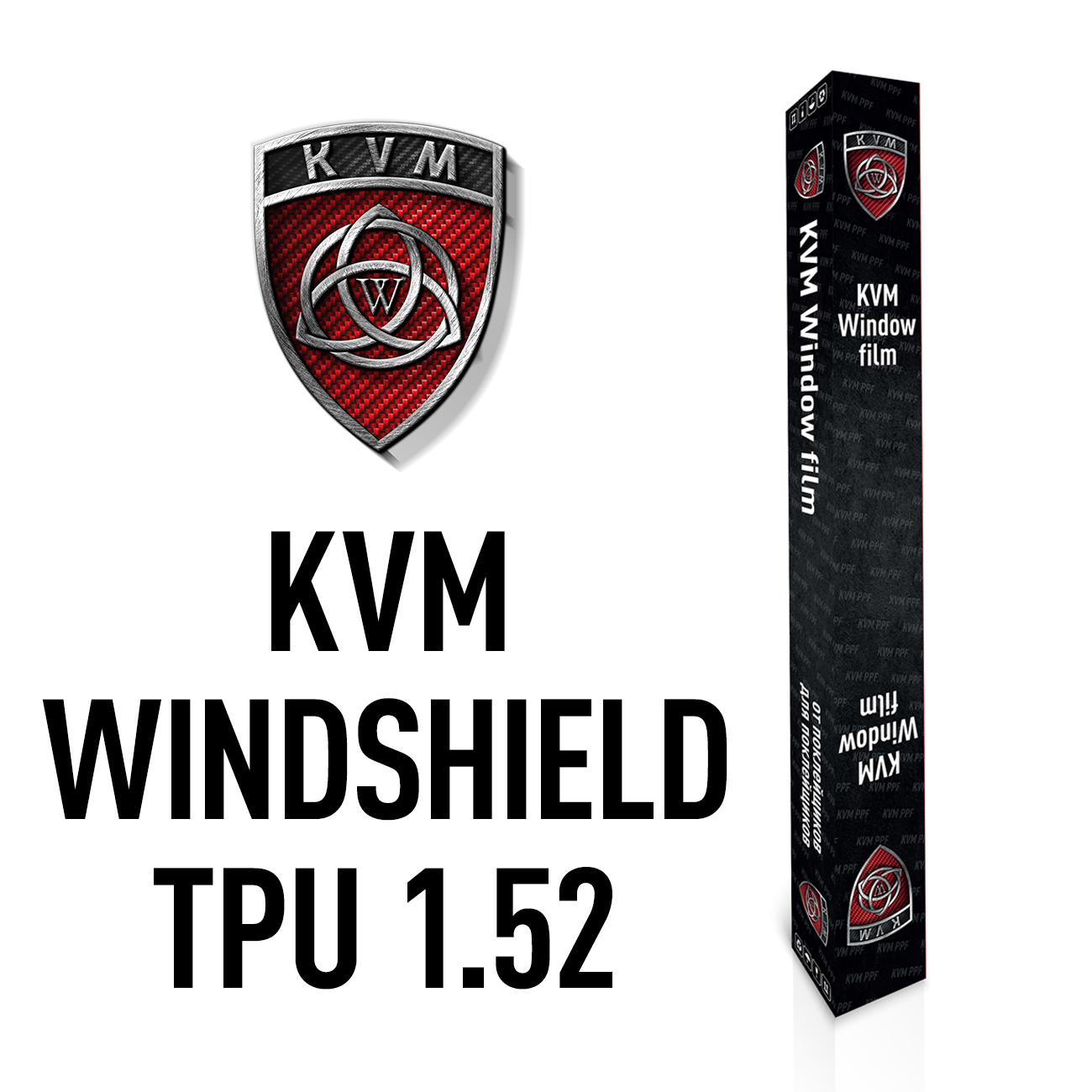 Защита лобового стекла от сколов KVM WINDSHIELD TPU 1.52