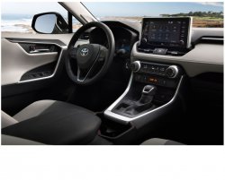 Toyota RAV 4 (2019) - Изготовление лекала (выкройка) для авто. Продажа лекал (выкройки) в электроном виде на салон авто. Нарезка лекал на антигравийной пленке (выкройка) на авто.